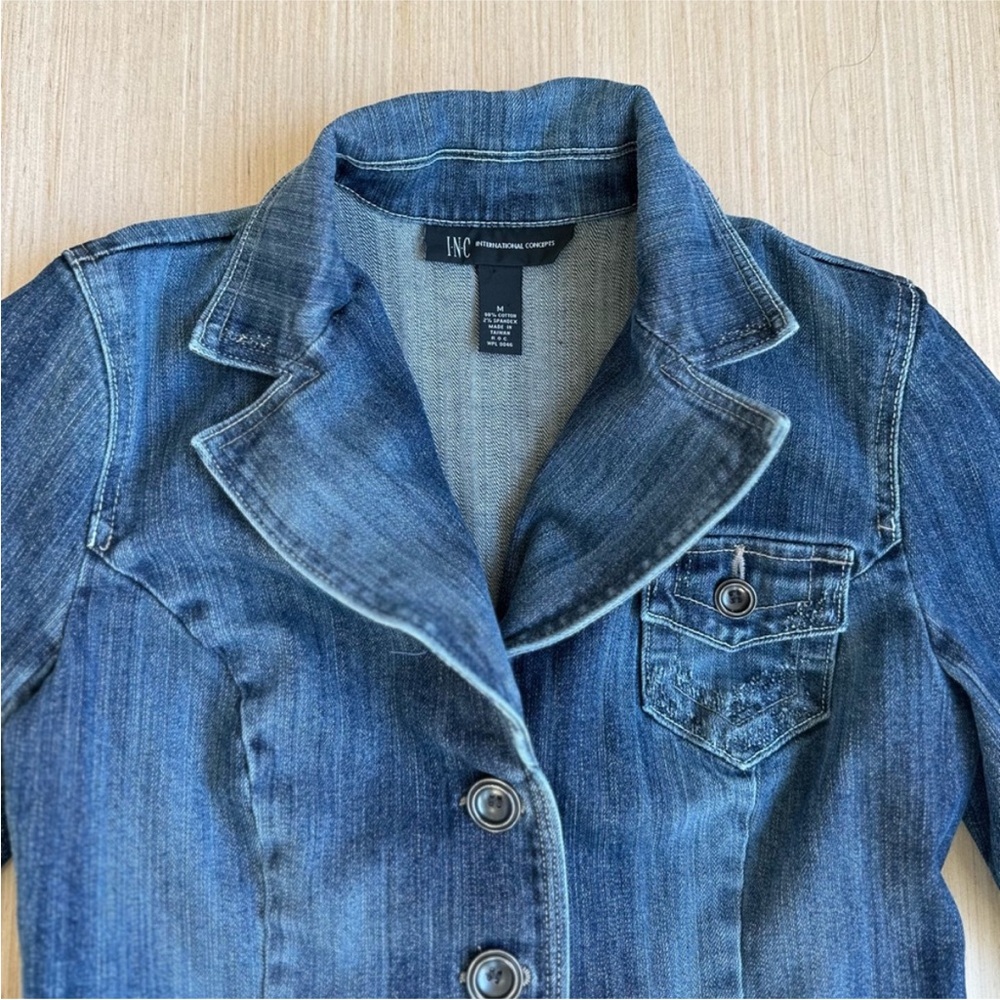 International Concepts Denim Jacket - Picture 3 of 10